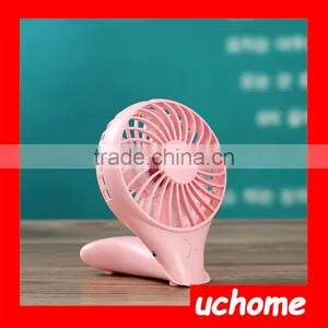 UCHOME Summer Popular Mini Usb Handheld Fold Fan, Electric Rechargeable Fan For Who Plastic Mini Hand Fan Led Handheld Mini Fans thumbnail-3