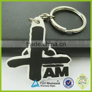 Oeko-tex Certificate Soft Pvc Rubber Custom PVC Keychain for Business Promotion thumbnail-3