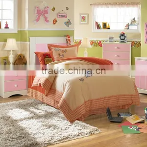 Cheap Bed Set, Wholesale Cotton Plain/Stripe/ Jacquard Bedding Set thumbnail-4
