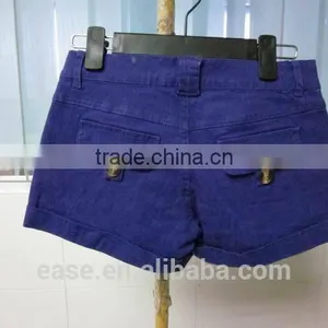 New Arrival Wholesale Customized Skinny Jeans Shorts Women 2016 thumbnail-2