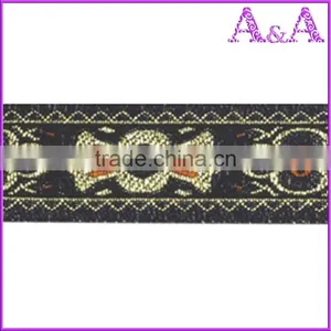 Factory Supply Fashion Jacquard Custom Woven Nylon Elastic Tape thumbnail-2