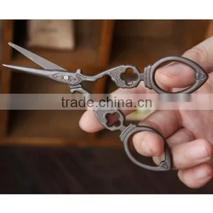 Antique Bronze Scissor Thread Scissors Craft Zakka Sewing Scissor thumbnail-4