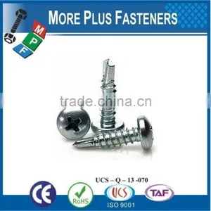 Made in Taiwan Phillips Recessed Pan Head Sheet Metal Self Drilling Screw Pan Head Phillip Self Drilling Screw thumbnail-1
