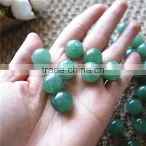 Price of Natural Round Green Aventurine Stone Loose Bead thumbnail-1