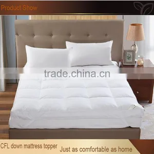 Duck Down Feather Hotel Bedding Down Mattress Protector Topper thumbnail-4
