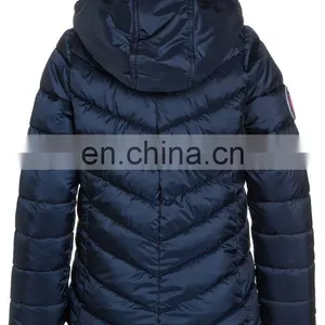 Oem Wholesale Fancy Girls Frock Design Down Jacket thumbnail-6