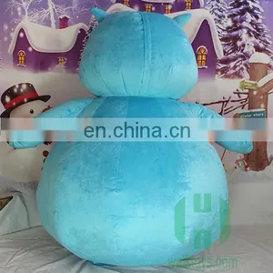 2017 Happy Island New Style Inflatable Bule Cat Mascot Costume Adult Mascot Cat Costume Funny Mascot Costumes thumbnail-4