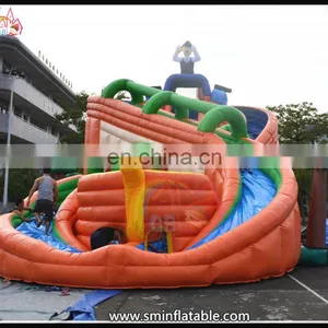Large Inflatable Circle Slide,Commercial Round Slip n Slide For Sale thumbnail-1