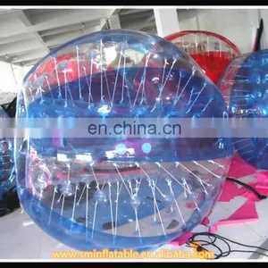 High Quality Inflatable Buddy Belly Bumper Bubble Suit Sumo Ball Inflatable Human Soccer Bubble Ball thumbnail-4