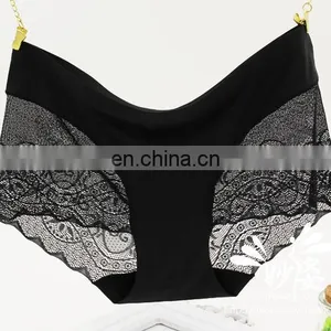 Very Soft Microfiber Seamless Panties Bonded Underwear for Fat Women thumbnail-4