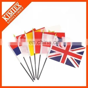 Wholesale Cheap Car or Hand Custom Country Flag thumbnail-1