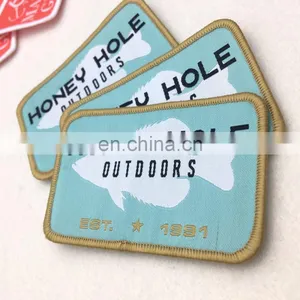 Factory Direct Price Custom Cheap Woven Cartoon Patches Wholesale Woven Patches thumbnail-3