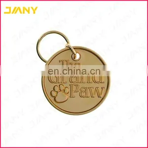 Custom Made Metal Keychain, Antique Silver Die Casting Metal Keyring thumbnail-2