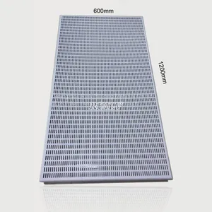 600*1200mm Aluminum Clip in Ceiling/Aluminum Ceiling With Rectangle Hole/ Metal Ceiling Tile for AuDI 4S Store thumbnail-5