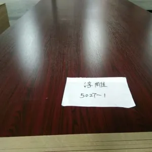 Melamine Faced 3MM MDF Board Made in China thumbnail-2