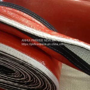 Silicone Fiberglass Firesleeve With Velcro Hook Loop Closure thumbnail-3