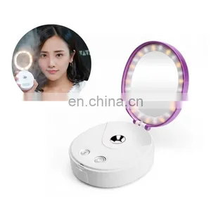 Nanotechnology Products Ionic Facial Steamer Cheap Price Nano Ionic Portable Boots Face Facial Steamer Mist Spray With USB thumbnail-1