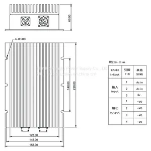 PAH-C Series 600-800W AC to DC Converter ac dc Power Supply thumbnail-2