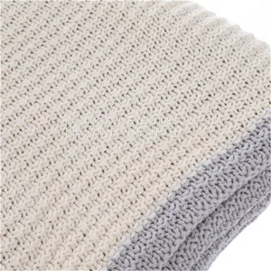 Contrast Knit Throw thumbnail-2