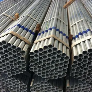 BS1387 Galvanized Steel Round Pipe / Gi Tube / Hot Dipped Galvanized Steel Pipe thumbnail-2