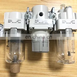 SMC Combined Components Air Filter + Oil Mist Separator + Pressure Reducing Valve AC30-02G-A thumbnail-1