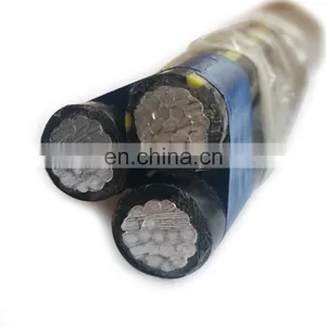 Duplex Service Drop 33kv Aerial Bundle Cable 3 Phase Wire Abc Cable Price List thumbnail-7