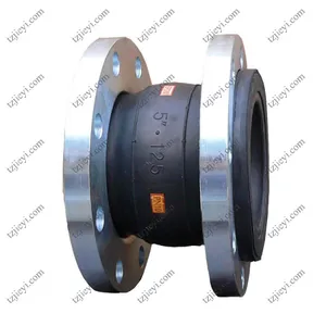 EPDM NR NBR Rubber DIN ANIS Carbon Steel Flange Type Single Sphere Rubber Expansion Joint thumbnail-2