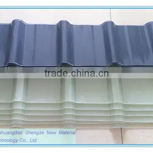 FRP Daylight Roof /UV Protection Plane Skylight/corrugated Plane Skylight thumbnail-1