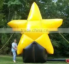 Custom Inflatable Advertising Ground Star Shape Balloon thumbnail-1