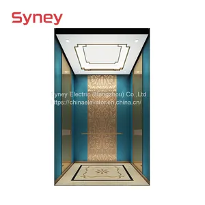 China Factory Elevator Cheap Small Sightseeing Home Villa Passenger Lift Panoramic Observation Glass Elevator Residential Elevators thumbnail-2