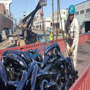 High Strength Stud Link Chain Marine Anchor Chain thumbnail-1