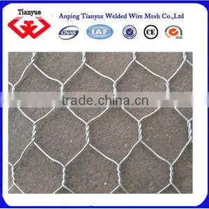 Pvc Coated Hot Dipped Galvanized 1/2 Inch Double Twist Hexagonal Wire Mesh thumbnail-2