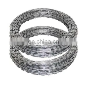 Hot Dipped Galvanized Razor Barbed Wire Low Price Concertina Razor Wire Low Price thumbnail-1