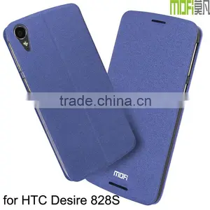 MOFi Case Leather Flip Cover for HTC Desire 828, TPU Back Cover for HTC Desire 828 Case thumbnail-1