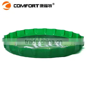 Food Grade Large Green Plastic Serving Tray thumbnail-4