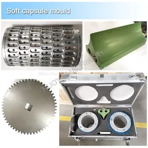 RJN-115 Automatic High Purity Reishi Spore Curcuma Vitamin E Fish Oil Liquid Filler Capsule Filling Machine thumbnail-2