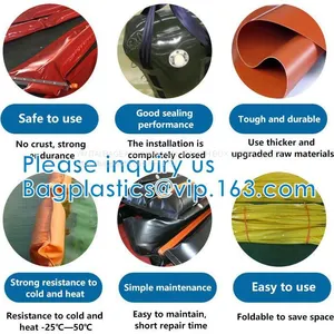 Liquid Pac Palm Oil Storage Fibc Jumbo Bags Flexibag Container 20ft 24000L Bulk Vinger Bladder Bag Fuel Oil Transport thumbnail-5