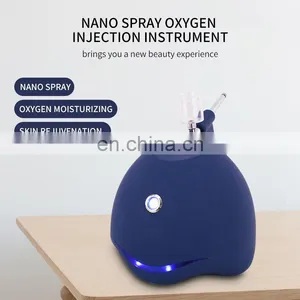 Blue Elf Nano Spray Oxygen Injection Instrument Глубокое увлажнение, омоложение кожи, очистка лица. Устройство для ухода за кожей и красоты thumbnail-5