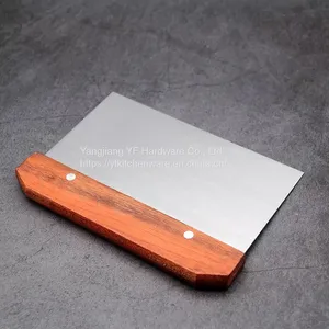 Kitchen Accessories Home and Kitchen Gadgets Pastry Scraper and Cutter Stainless Steel Bread Dough Cutter Cake Spatula Tool Kitchen Gadget thumbnail-2