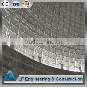 Cost Efficient Space Frame Dome Warehouse Dry Coal Storage Shed thumbnail-6