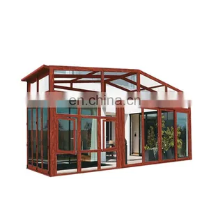 Australia Patio Enclosure Aluminium Sunrooms Gazebo Glass Garden Greenhouse Sun Room Prefab Houses For Sale Northern Ireland thumbnail-1