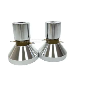 Industrial Ultrasonic Cleaning Equipment Vibrator 17K Low Frequency Piezoelectric Transducer Element thumbnail-1