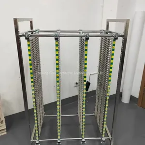 High Quality Stainless Steel Pcb Storage Handling Trolley Carts Pcba thumbnail-1