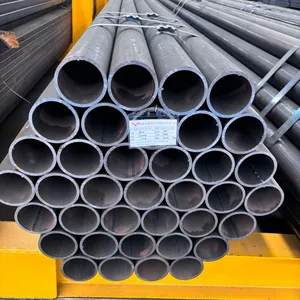 Hot Sale & High Quality Carbon Round Steel Pipe Welded Round Steel Pipe Carbon Welded Steel Tube thumbnail-2