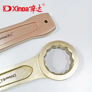Xinda Non Sparking Box Striking Wrench Ring Hammering Spanner Manufacturer Explosion Proof Tools thumbnail-3