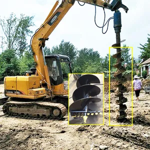 Kubota Excavators Use Excavators With Spiral Drills. Kubota U17 Excavators With Spiral Drills Are Sold thumbnail-4