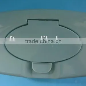 Easy Taking Plastic Wet Wipes Box for 80pcs With Flip Top Cap thumbnail-2