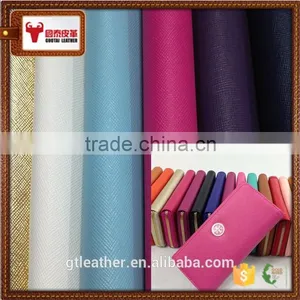 Genuine Cow Split Saffiano Leather thumbnail-1