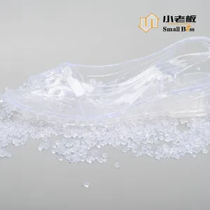 Crystal Soft PVC Sandals Rain Boots Flexible PVC Granules Compounds for Shoes Molding Application in Africa Market thumbnail-4