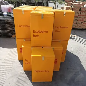 Copper Lock Explosive Box, Made of Fiberglass, Underground Insulated Gunpowder Box, Hand-held Detonator Box thumbnail-3